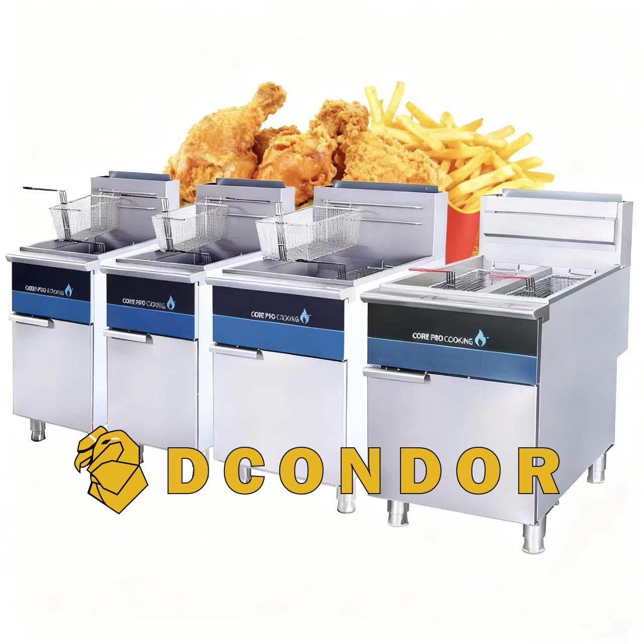 Freidora de Papas Industrial